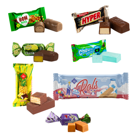 Набір новорічний "ВЕСЕЛИХ СВЯТ", 213г